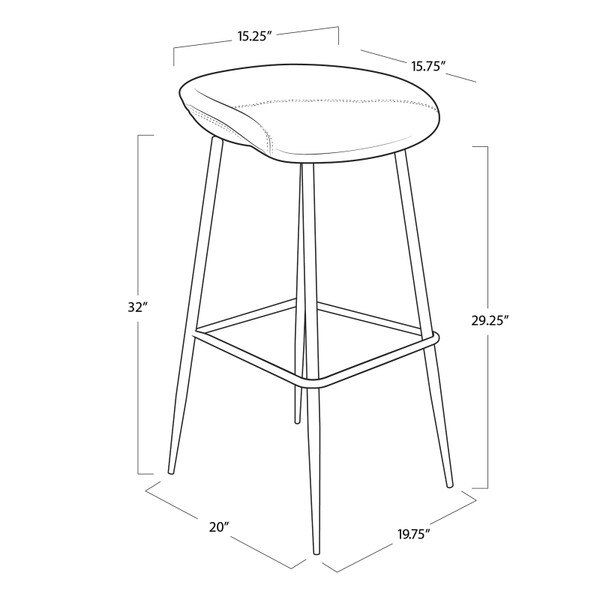 Marc Bar Stool (Set of 2)